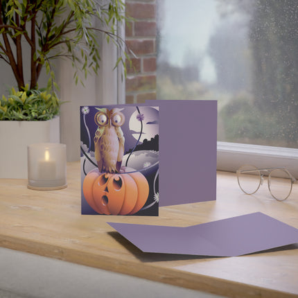 The Startled Pumpkin Greeting Cards (1, 10, 30, and 50pcs)