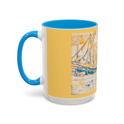 Saint-Tropez by Paul Signac Colorful Mugs (11oz, 15oz)