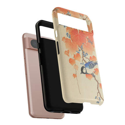 Japanese Bird and Branch by Ohara Koson Phone Cases