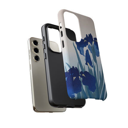 Iris Flowers by Ohara Koson Phone Cases