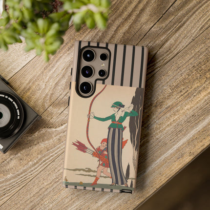 L'Arc Rouge by George Barbier Phone Cases