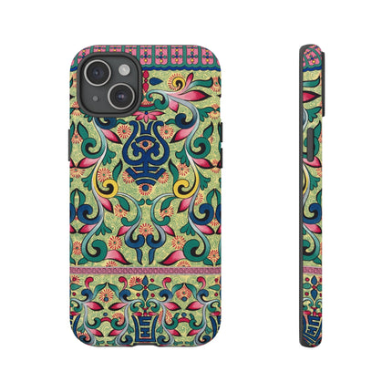 Colorful Flower Pattern by Owen Jones Phone Cases