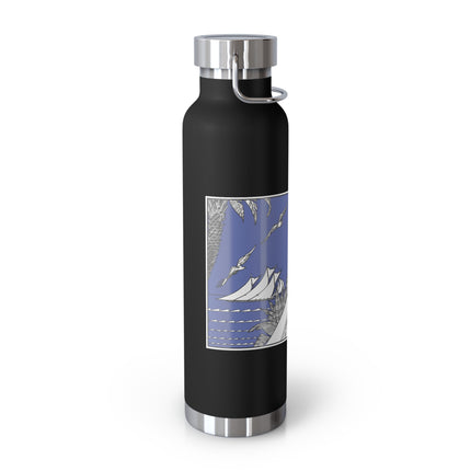 Coastal Elegance Copper Vacuum Insulated Bottle, 22oz