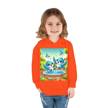 Bluebird Playtime Toddler Pullover Fleece Hoodie