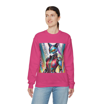 Cyberpunk Chic Unisex Heavy Blend™ Crewneck Sweatshirt