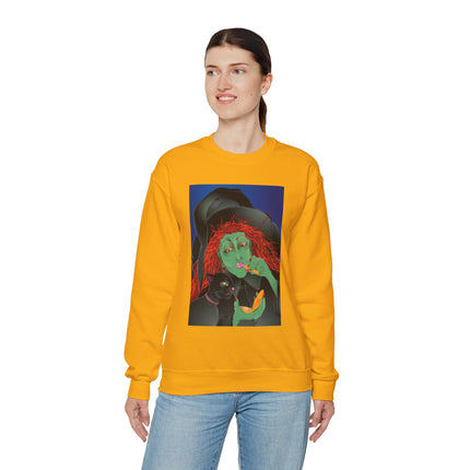 Mirror, Mirror A Witch's Touch Women’s Unisex Heavy Blend™ Crewneck Sweatshirt