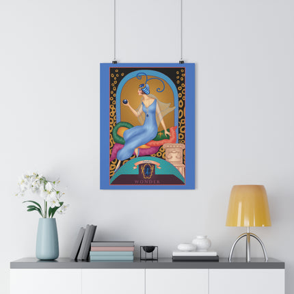 September & Sapphire (from the Gem Series) by Sofia Chiostri Giclée Art Print
