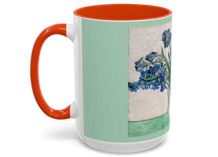 Irises by Vincent Van Gogh Colorful Mugs (11oz, 15oz)