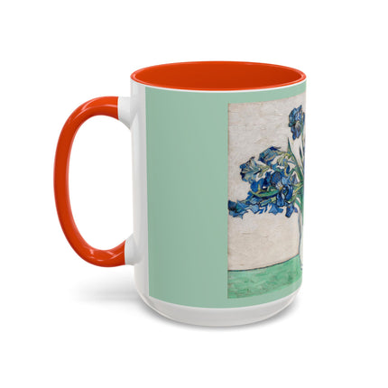 Irises by Vincent Van Gogh Colorful Mugs (11oz, 15oz)
