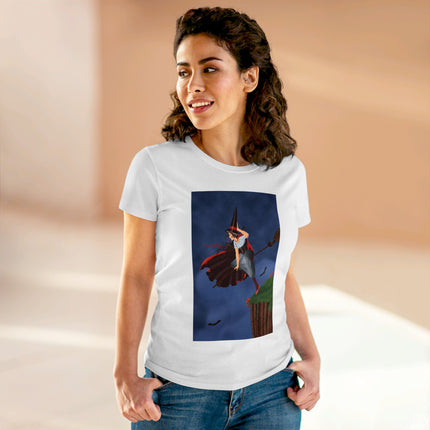 The Enchanted Witch Women's Midweight Cotton Tee