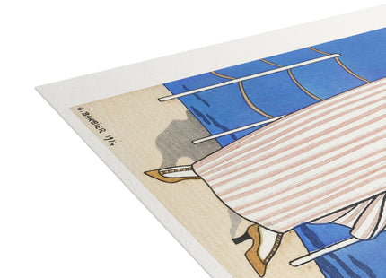 Costume de Yacht by George Barbier Postcards (Envelopes Included) – Bundles of 10, 30, or 50 Pieces