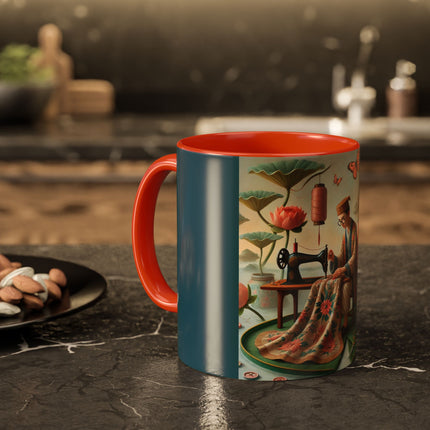 The Tailor’s Garden Colorful Mugs (11oz, 15oz)