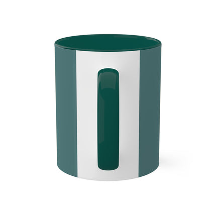 Green Birdwing by Charles Dessalines D' Orbigny Colorful Mugs, 11oz