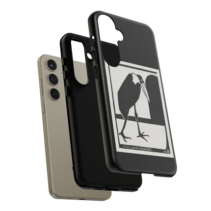 A Lame Marabou by Samuel Jessurun de Mesquita Phone Cases