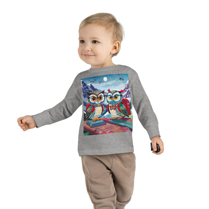 Whimsical Wise Ones Toddler Long Sleeve Tee