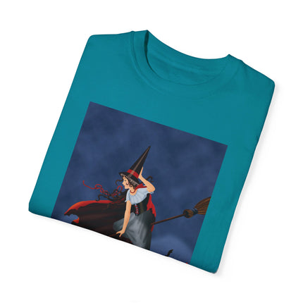 The Enchanted Witch Unisex Garment-Dyed T-shirt