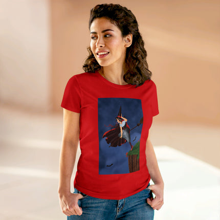 The Enchanted Witch Women's Midweight Cotton Tee