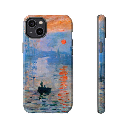 Sunrise by Claude Monet Phone Cases