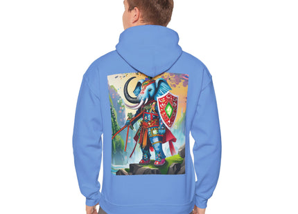 Cyberpunk Elephant – Heavy Blend™ Hooded Sweatshirt