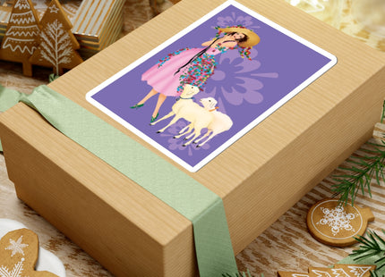 Easter Elegance Kiss-Cut Stickers (4 Sizes)