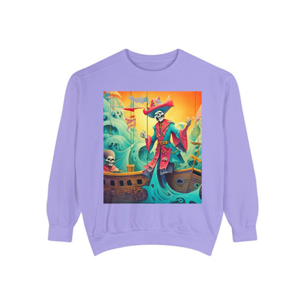 Skeleton Crew of the Misty Seas Unisex Garment-Dyed Sweatshirt