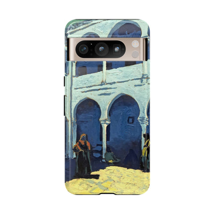 Courtyard of Moroccan Riad by George Gaudion Phone Cases