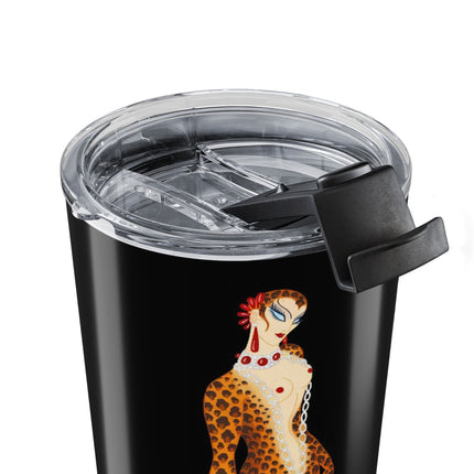 Leopard Queen 20oz Tumbler – Wild Beauty & Art Deco Glamour