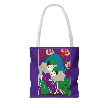 Two Pierrots Tote Bag (AOP)