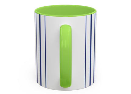 Snowman in Falling Snow Colorful Mugs (11oz, 15oz)
