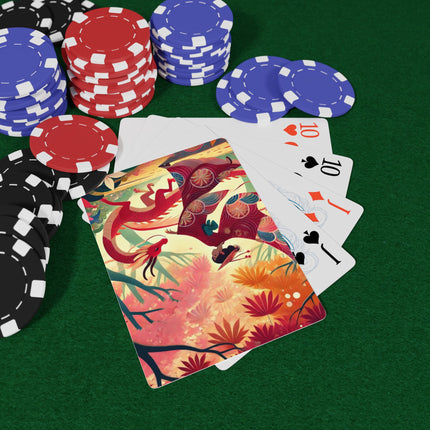 The Dragon Fairy’s Dance Playing Cards