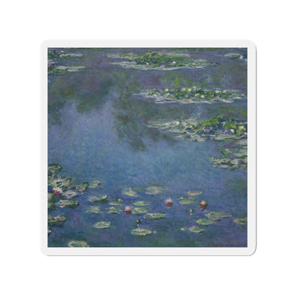 Water Lilies by Claude Monet Die-Cut Magnets (5 Sizes)