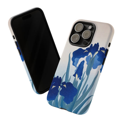 Iris Flowers by Ohara Koson Phone Cases