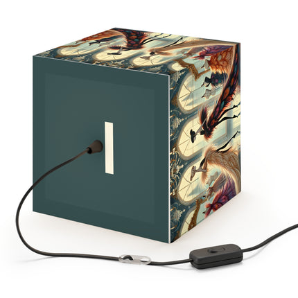 🧚👗 The Couture & Wings Light Cube Lamp – Fairy Fashion & Enchanted Glamour