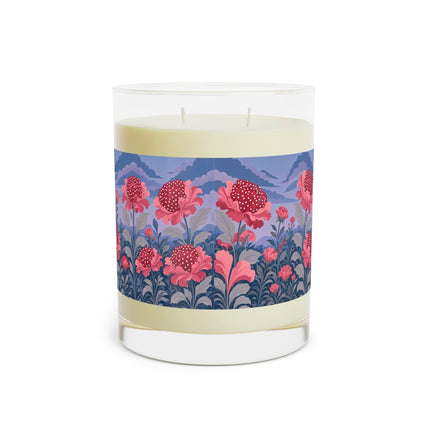 🌸🎀 The Lady Of The Rose Twilight Garden Scented Candle – Art Deco Floral Romance