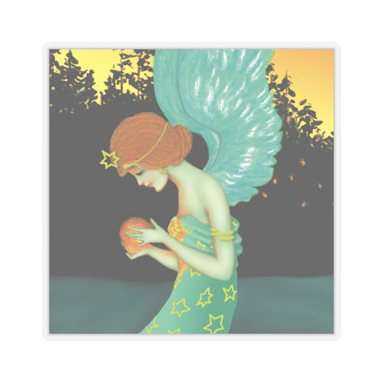 Twilight Angel Kiss-Cut Stickers (4 Sizes)