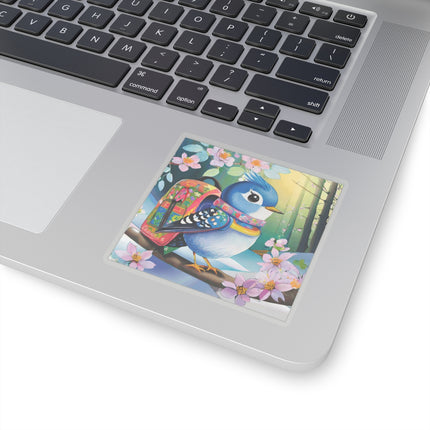 Baby Bluebird Kiss-Cut Stickers (4 Sizes)