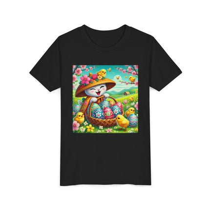 Geisha Kitten’s Easter Delight Youth Short Sleeve Tee