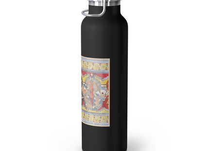 Reproduction of the Shield Frieze by Emile Gilliéron Copper Vacuum Insulated Bottle, 22oz