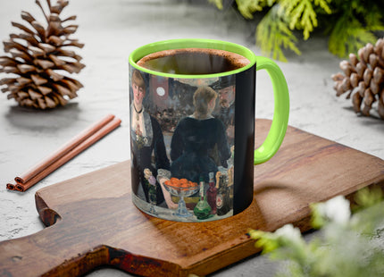 A Bar at the Folies-Bergère by Edouard Manet Colorful Mugs (11oz, 15oz)