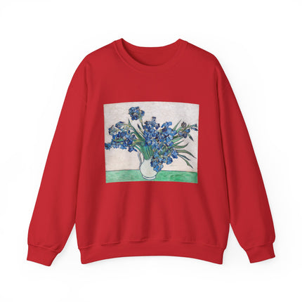 Irises by Vincent Van Gogh Heavy Blend™ Crewneck Sweatshirt