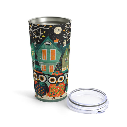 Night of the Trick-or-Treating Owlets Tumbler 20oz