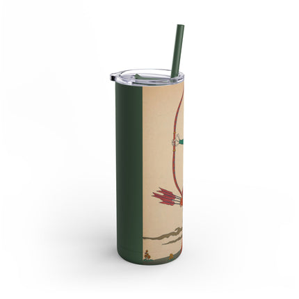 L'Arc Rouge by George Barbier Skinny Matte Tumbler, 20oz