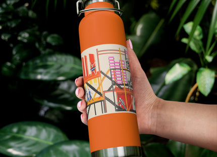 Maquettes de Théatre 4 by Alexandra Exter Copper Vacuum Insulated Bottle, 22oz