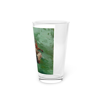 Crab on its Back by Vincent Van Gogh Glass, 16oz
