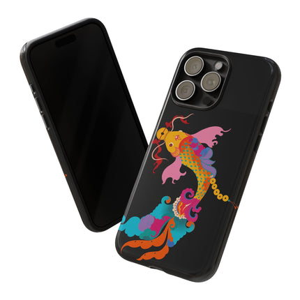 Golden Koi Phone Case – Lucky Swim & Vibrant Fortune