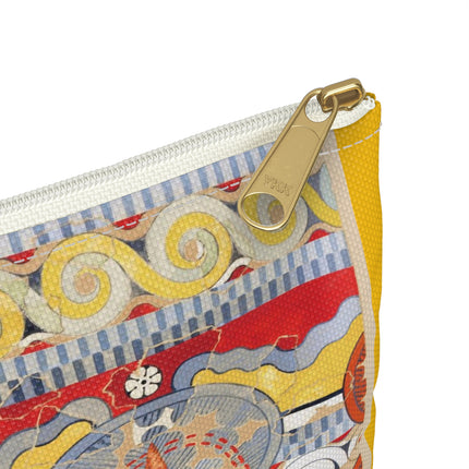Reproduction of The Shield Frieze Accessory Pouch – Emile Gilliéron Mycenaean Fresco Design