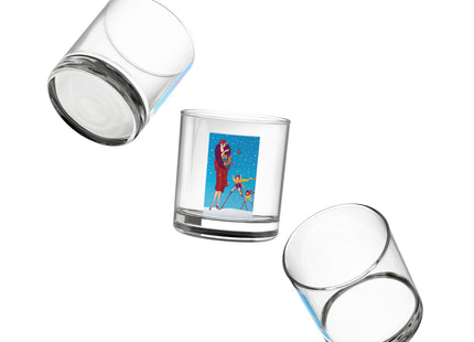 Snowfall & Couture Rocks Glass, 10oz