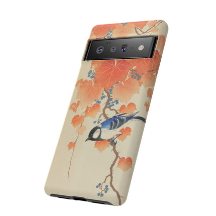 Japanese Bird and Branch by Ohara Koson Phone Cases