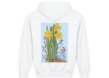 Daffodil Fairy Youth Heavy Blend Hooded Sweatshirt