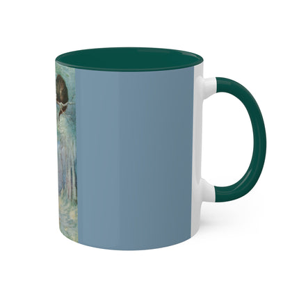 “I growl when I’m pleased, and wag my tail when I’m angry” by Sir John Tenniel Colorful Mugs, 11oz